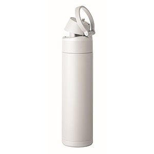 Double wall bottle 500 ml, white