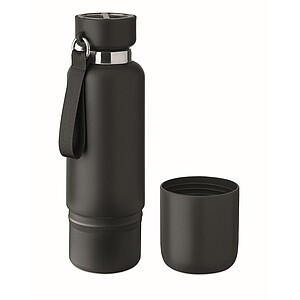 Double wall bottle 500ml, black