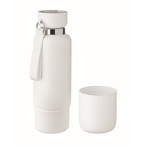 Double wall bottle 500ml, white