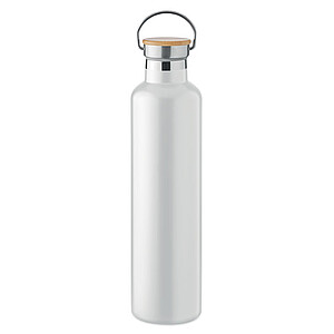 Double wall flask 1L, white