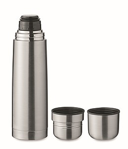 Double wall flask 750ml, matt silver