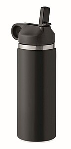 Double wall insulated vacuum bottle