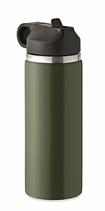 Double wall insulated vacuum bottle