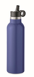 Double wall insulated vacuum bottle