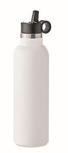 Double wall insulated vacuum bottle