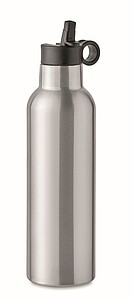 Double wall insulated vacuum bottle