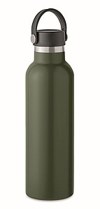 Double wall insulated vacuum bottle