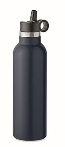 Double wall insulated vacuum bottle