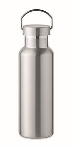 Double wall insulating vacuum bottle