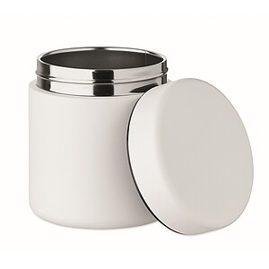Double wall lunch container, white