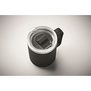 Double wall mug 400ml, black