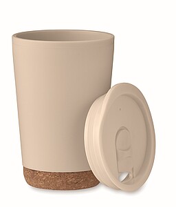 Double wall tumbler 300 ml, beige