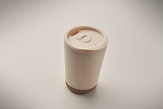 Double wall tumbler 300 ml, beige