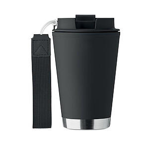 Double wall tumbler 300ml, black