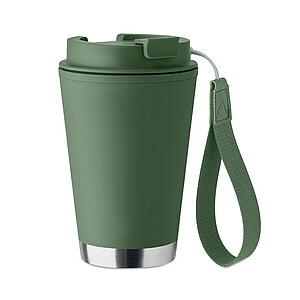 Double wall tumbler 300ml, dark green
