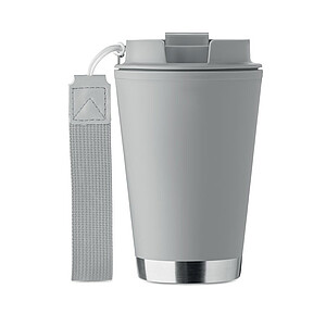 Double wall tumbler 300ml, grey
