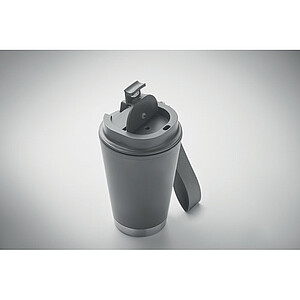 Double wall tumbler 300ml, stone grey