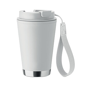 Double wall tumbler 300ml, white