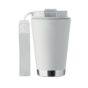 Double wall tumbler 300ml, white