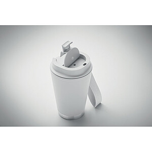 Double wall tumbler 300ml, white