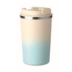 Double wall tumbler 350 ml, baby blue