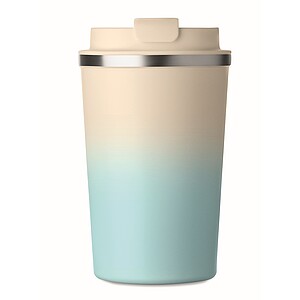 Double wall tumbler 350 ml, baby blue