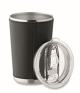 Double wall tumbler 350 ml, black
