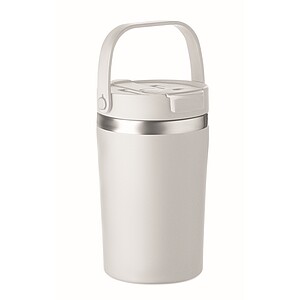 Double wall tumbler 350 ml, white