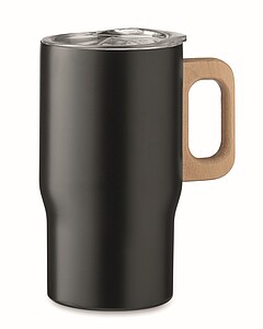 Double wall tumbler 350ml, black