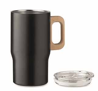 Double wall tumbler 350ml, black