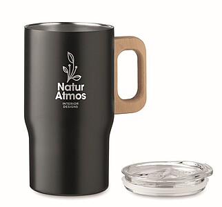 Double wall tumbler 350ml, black