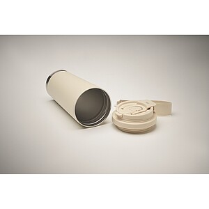Double wall tumbler 500ml, beige