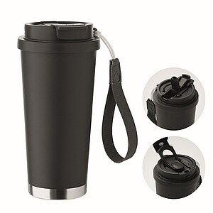 Double wall tumbler 500ml, black