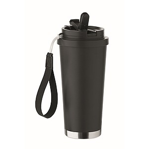 Double wall tumbler 500ml, black