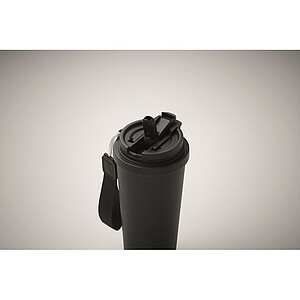 Double wall tumbler 500ml, black