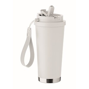 Double wall tumbler 500ml, white