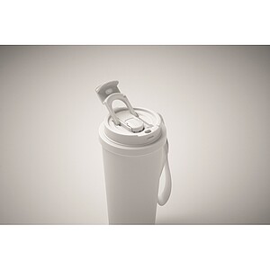 Double wall tumbler 500ml, white