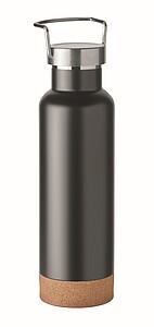 Double wall vacuum insulated flask
