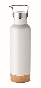 Double wall vacuum insulated flask