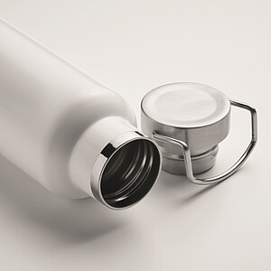 Double wall vacuum insulated flask