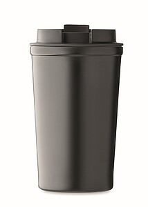 Double wall vacuum insulated tumbler