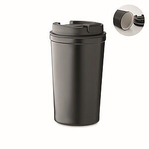 Double wall vacuum insulated tumbler