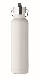 Double wall vacuum insulating bottle