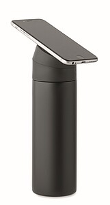 Double wall vacuum insulating bottle