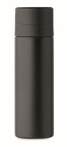 Double wall vacuum insulating bottle