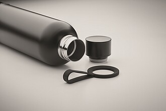 Double wall vacuum insulating bottle