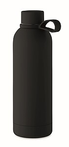 Double wall vacuum insulating bottle