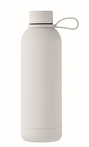 Double wall vacuum insulating bottle