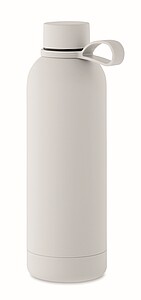 Double wall vacuum insulating bottle