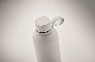 Double wall vacuum insulating bottle